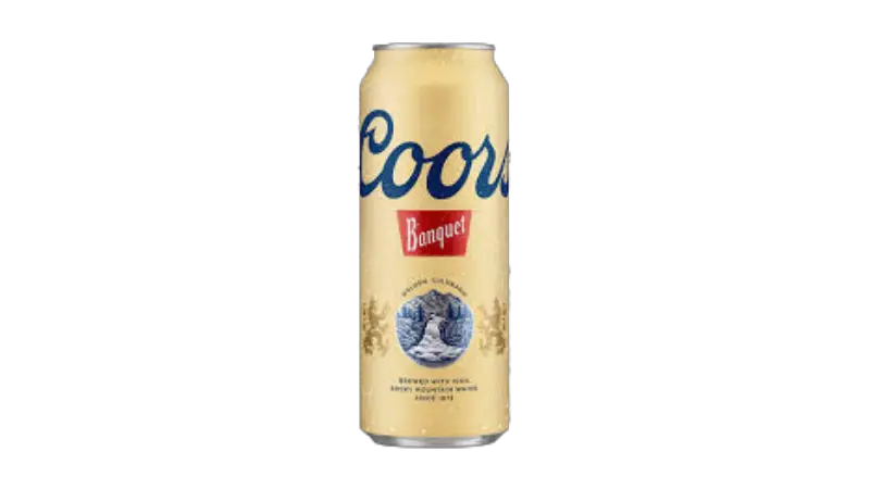 A can of Coors Banquet