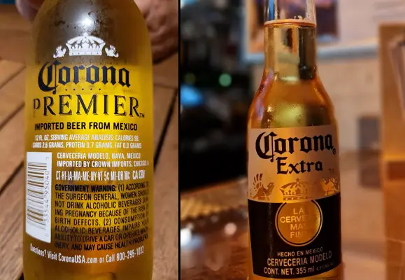 Corona premier vs corona extra