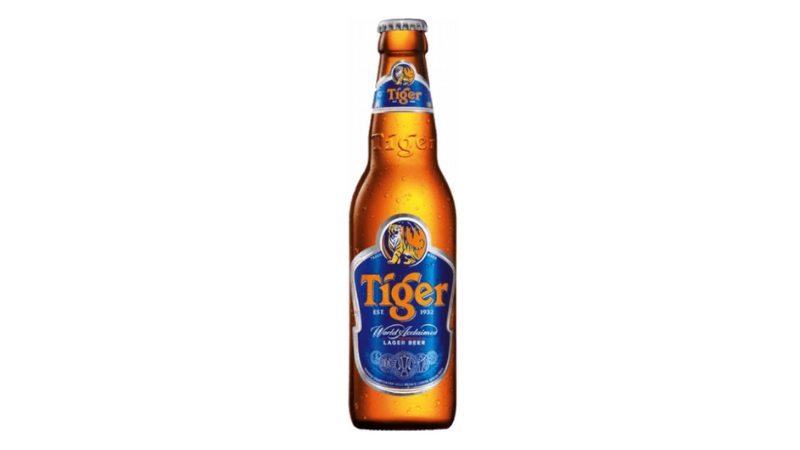 A bottle Of Tiger Beer