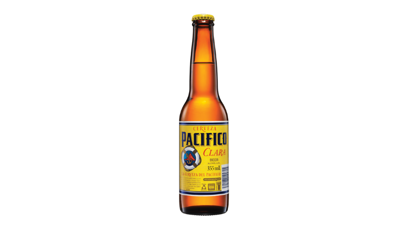 A bottle Of Pacifico Clara