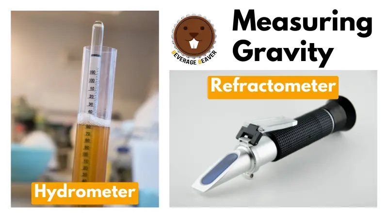 A Picture Of A Hydrometer And A Refractometer