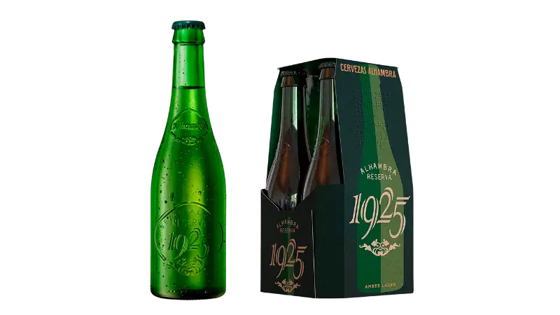 A picture of the Spanish beer Alhambra Reserva 1925