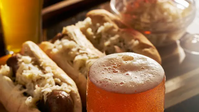Beer and Hotdogs
