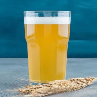 An example of a wheat beer
