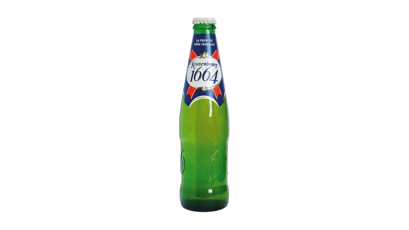 A bottle of Kronenbourg 1664 Beer