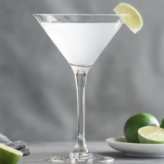A Kamikaze Cocktail in a martini glass