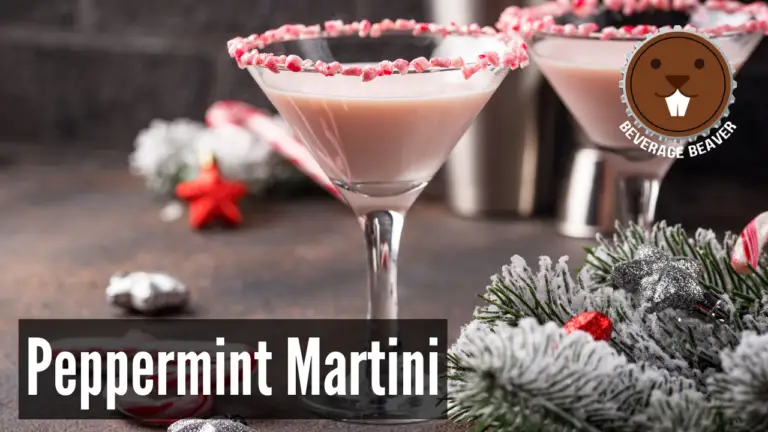 Christmas Peppermint Martini Recipe