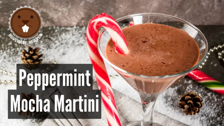 Christmas Peppermint Mocha Martini