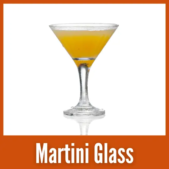 A cocktail in a Martini Glass