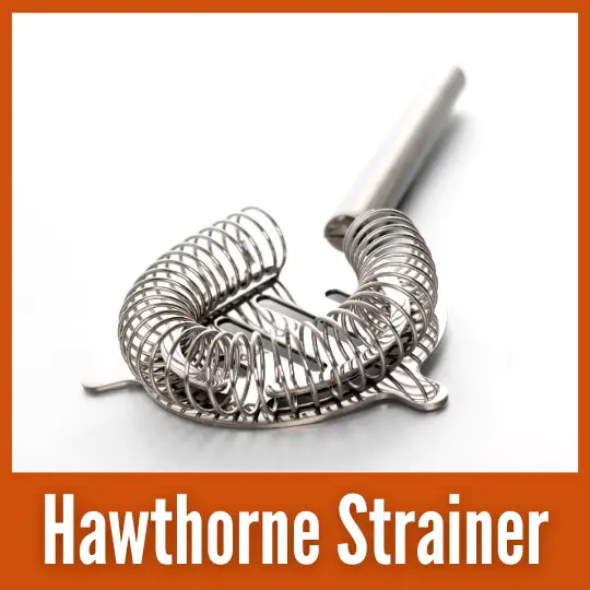 A hawthorne Strainer